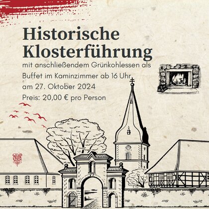 Historische Klosterführung im Kloster Wöltingerode