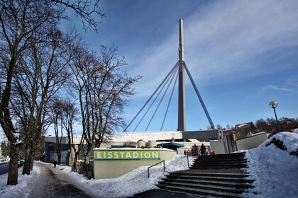 Braunlage Außenansicht Eisstadion 